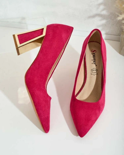 Royalfashion Dámské lodičky s ozdobným podpatkem Badilla