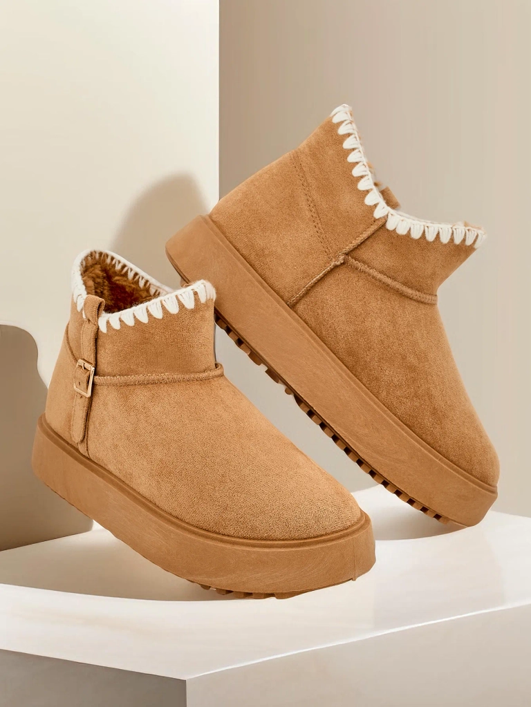 Royalfashion Krátké sněhové boty pro ženy ve stylu sněžných bot Ewioz