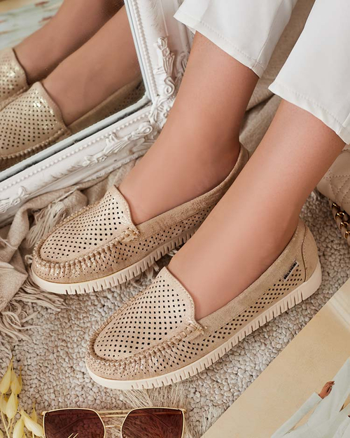 Royalfashion Жіночі ажурні мокасини Nafis