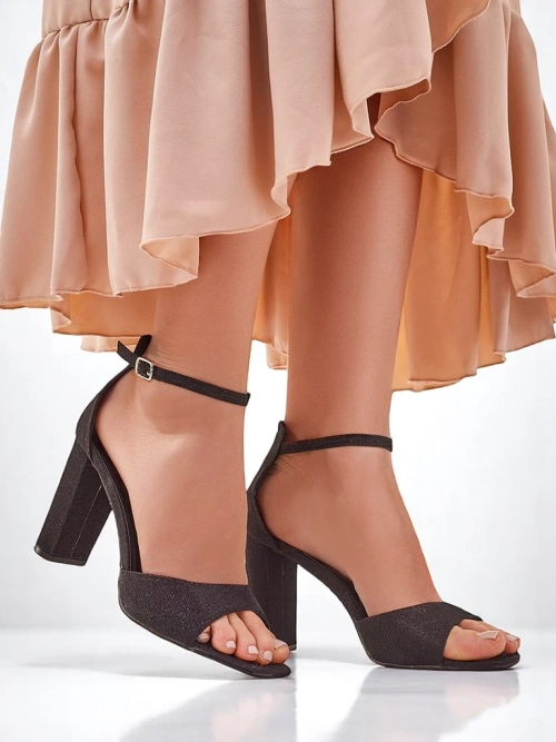 Royalfashion Glitter жіночі сандалі Rokates