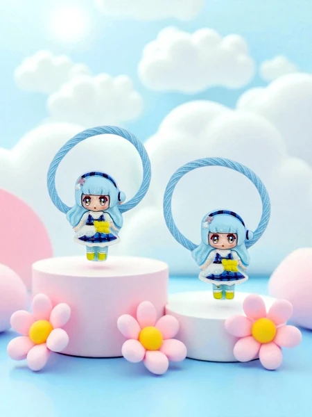 Bambina Rosetta gumičky do vlasů s motivem panenky