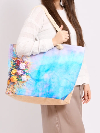 Royalfashion Велика текстильна сумка з принтом