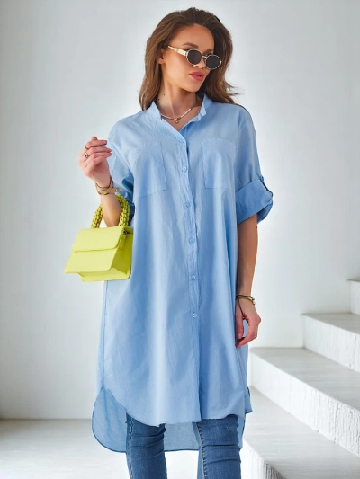 Royalfashion Cotton Long Women's Oversize Shirt
