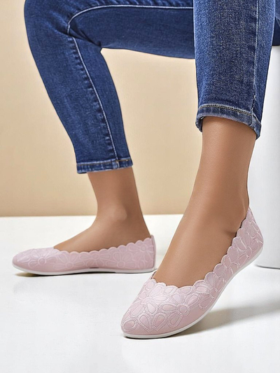 Royalfashion Dámské květinové baleríny Magerro