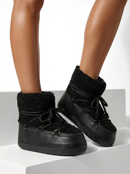 Жіночі снігоходи з кожушком Uvella