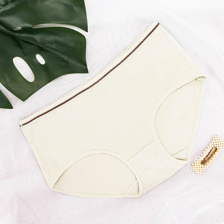 Dámské zelené kalhotky s potiskem - Spodní prádlo