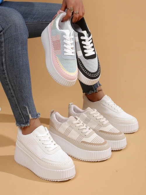 Royalfashion Жіночі кросівки на платформі Siserra