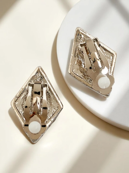 Royalfashion Жіночі кліпси з кубічним цирконієм