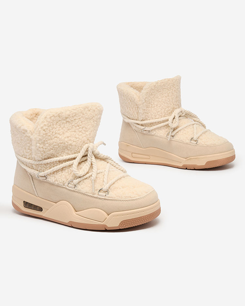 Жіночі снігоступи Royalfashion бузкового кольору Ludmivac