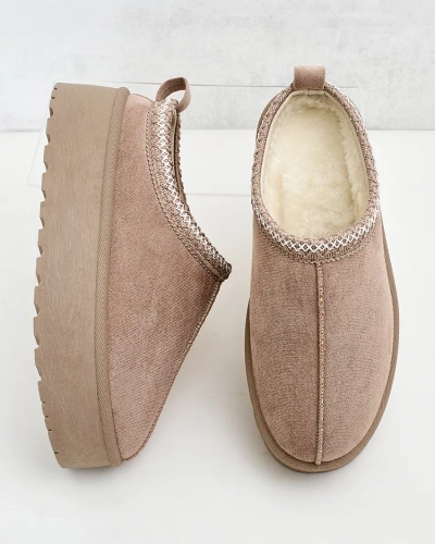Royalfashion Dámské krátké boty Zommy a'la snow boots