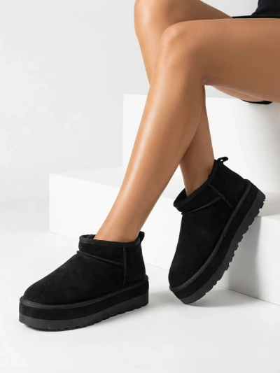 Royalfashion Krátké ženské sněhové boty a'la Biovve