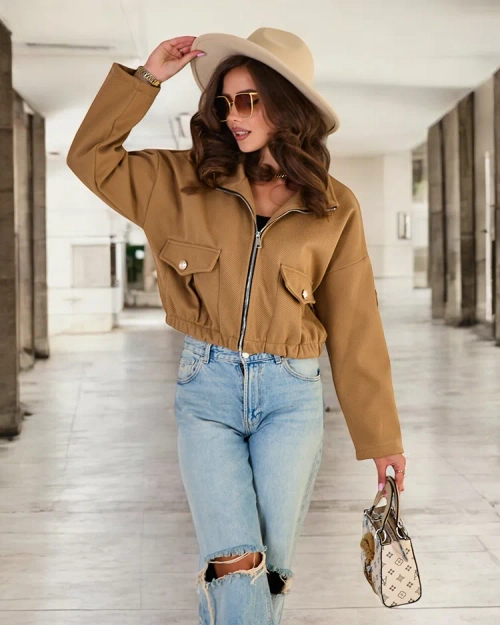 Жіноча куртка-бомбер Royalfashion