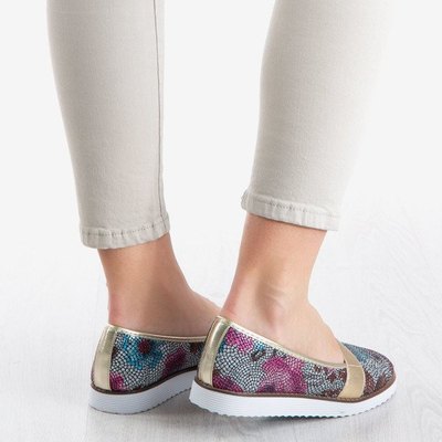 Vícebarevné dámské baletky Nasulsha - Obuv 1