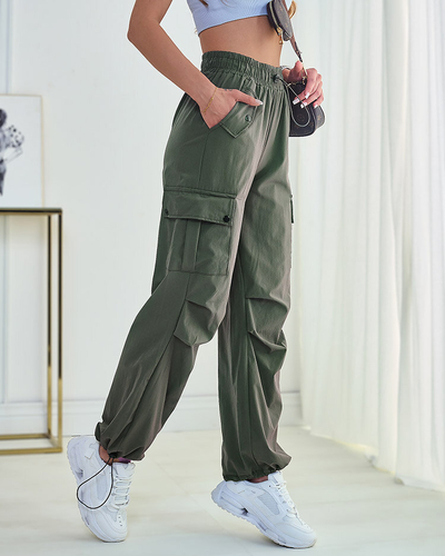 Жіночі тканинні бойові штани Royalfashion