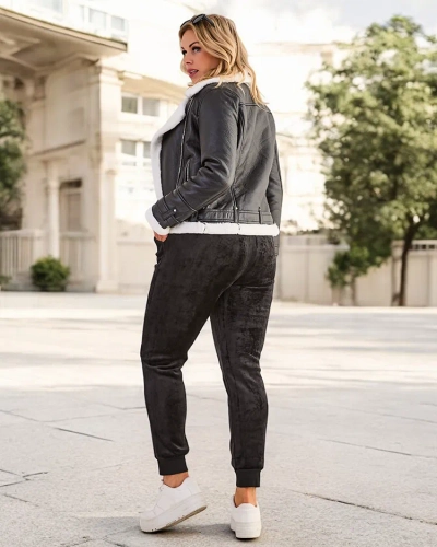 Royalfashion Утеплені жіночі спортивні штани PLUS SIZE