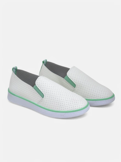 Royalfashion Dámské perforované slip-on boty Kassias
