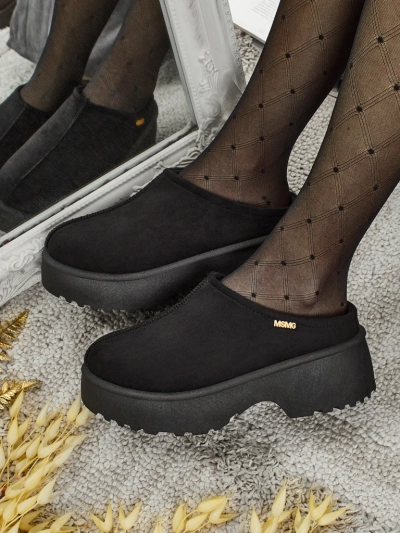 Krátké boty a'la sněhule dámské s kožíškem Calindra