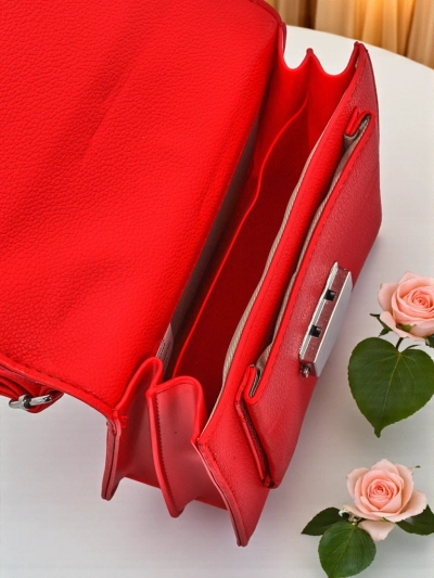 Royalfashion Dámská psaníčková kabelka s držadlem Amalthea Avorio