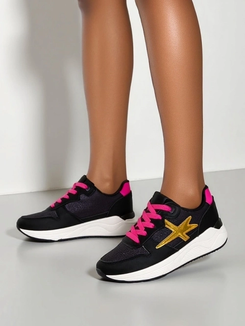 Кросівки Royalfashion для жінок з блиском Avenues