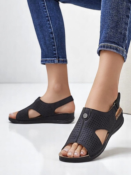 Royalfashion Dámské sandály s výřezy Leminni