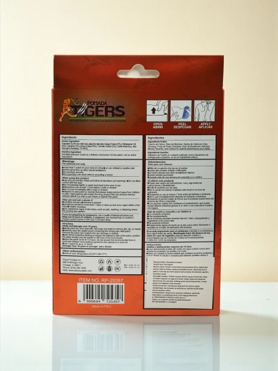 Знеболювальні пластирі для колін 10 штук