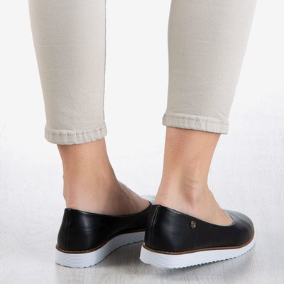 Černé dámské baletky Vycoriessa - Obuv 1