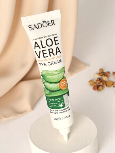 Oční krém Sadoer s aloe vera – hloubkově hydratuje, snižuje známky únavy a zanechává pleť svěží a odpočatou. 87654321 <p> POZOR! </p>
<p>Vrácené zboží musí mít všechny originální trvalé označení připojené, především nepoškozené štítky a visačky poskytnuté