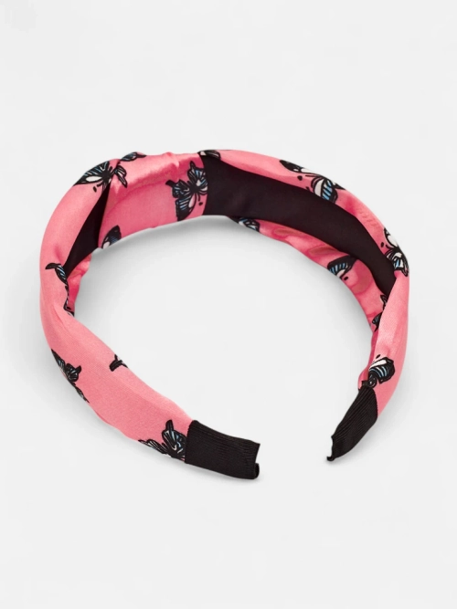 Royalfashion Пов'язка для волосся в клітинку з метеликами Butterfly Weave