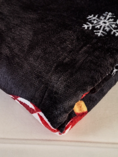 Рождественський плед Royalfashion розміром 160x200