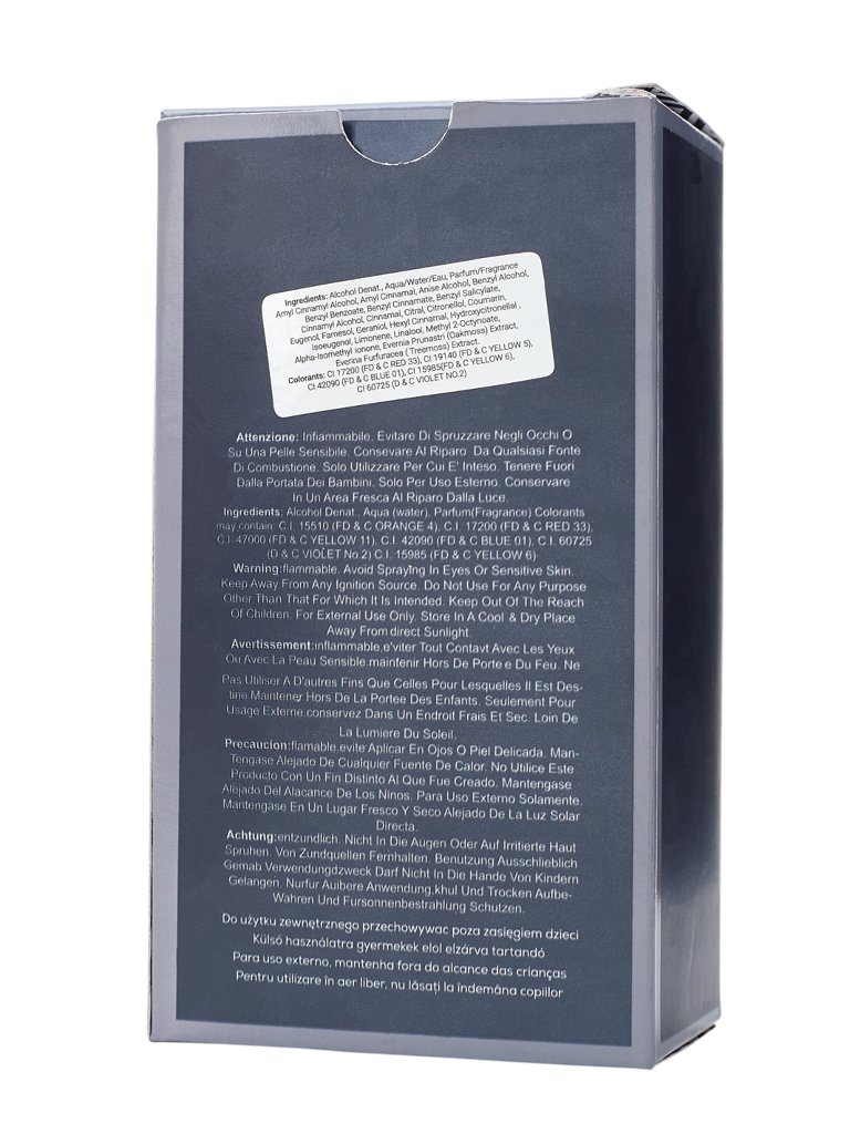 Inspirovaná parfémovaná voda pro muže AQUARIUS BLACK