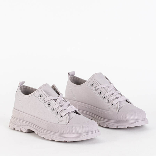 Світло-фіолетові жіночі кеди Isidu