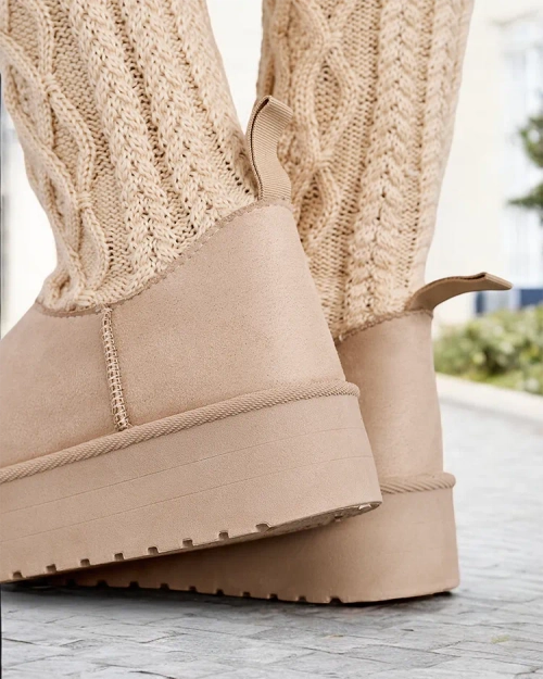 Жіночі зимові черевики Royalfashion з ковзаючим від ділянкою Кокумі