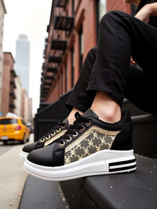 Royalfashion Жіночі спортивні черевики з прихованим підйомом Jesioo