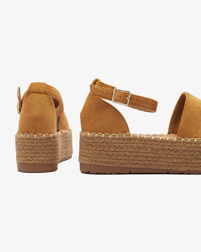 Camel dámské espadrilky Avos- Obuv