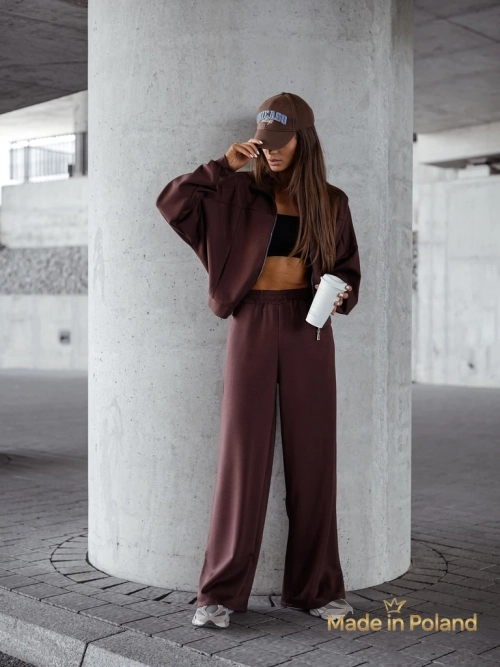 Віскозний жіночий спортивний костюм Long Waves