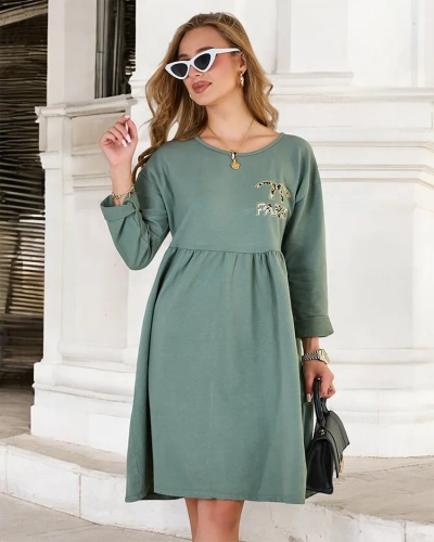 Royalfashion Dámské látkové šaty