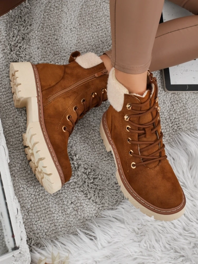 Жіночі ботильйони-трапери з хутром Tessara