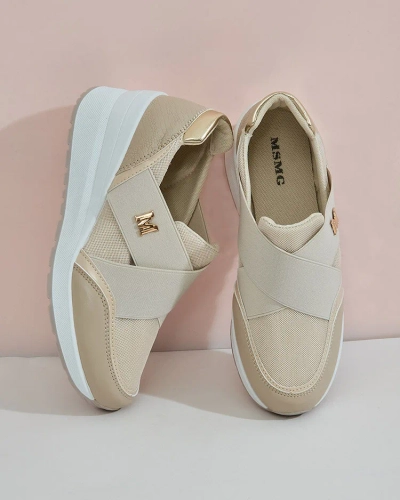 Royalfashion Dámské sportovní tenisky na podpatku Benntas