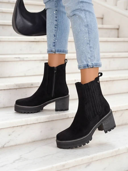 Dámské boty Royalfashion Eco-zamšové na příspěvku od Segiag