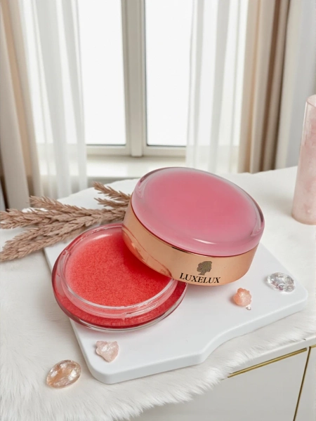 Luxelux Balzám na rty a peeling 2v1