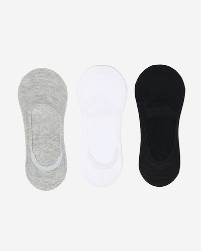3/упак. різнокольорові жіночі шкарпетки - Нижня білизна