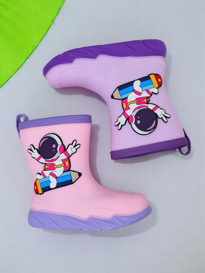 Royalfashion dětské holínky s astronautem Cosmos