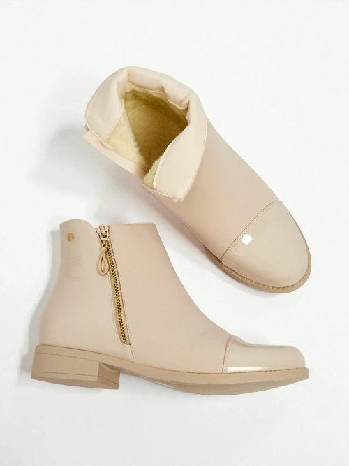 Жіночі ботильйони з еко шкіри Serelith