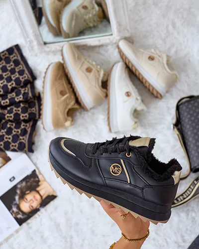 Royalfashion Утеплені жіночі кросівки з хутром Boris