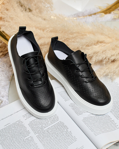 Royalfashion Dámské ažurové tenisky Flequis