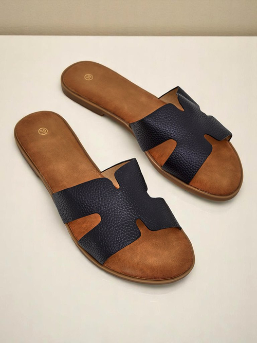 Royalfashion жіночі тапочки на плоскій підошві повсякденний стиль