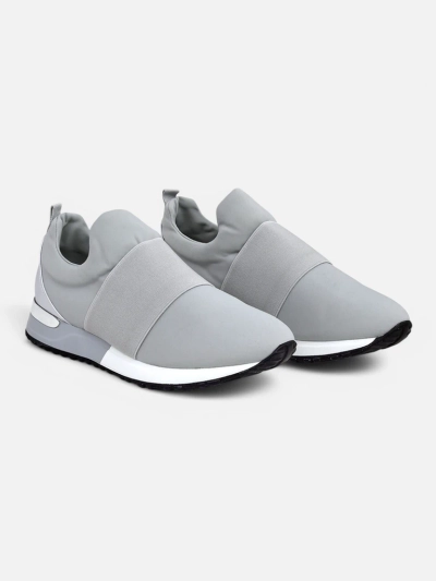 Dámské sneakersy Selene Grigio plochá podrážka holubí šedá módní styl