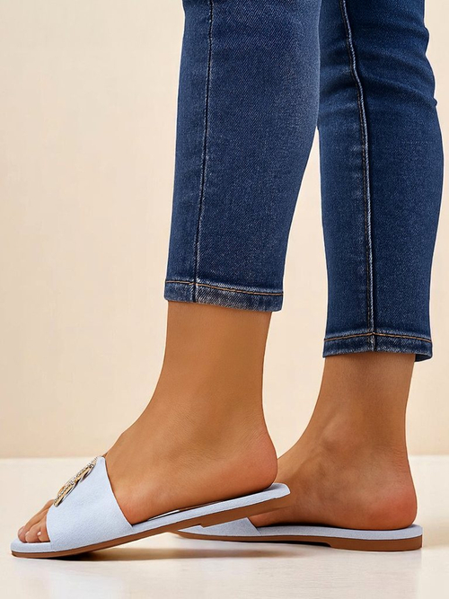 Royalfashion Жіночі сланці на пласкій підошві Zamila