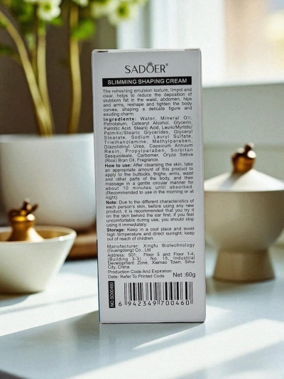 Krém Artemis Sadoer Body Slimming – modelující a zpevňující tělo 60g