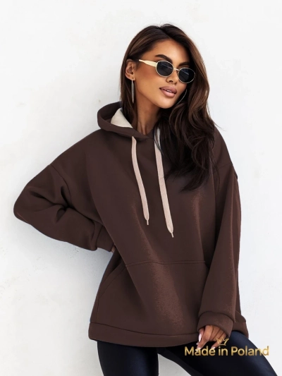 Royalfashion Dámská mikina s kapucí oversize